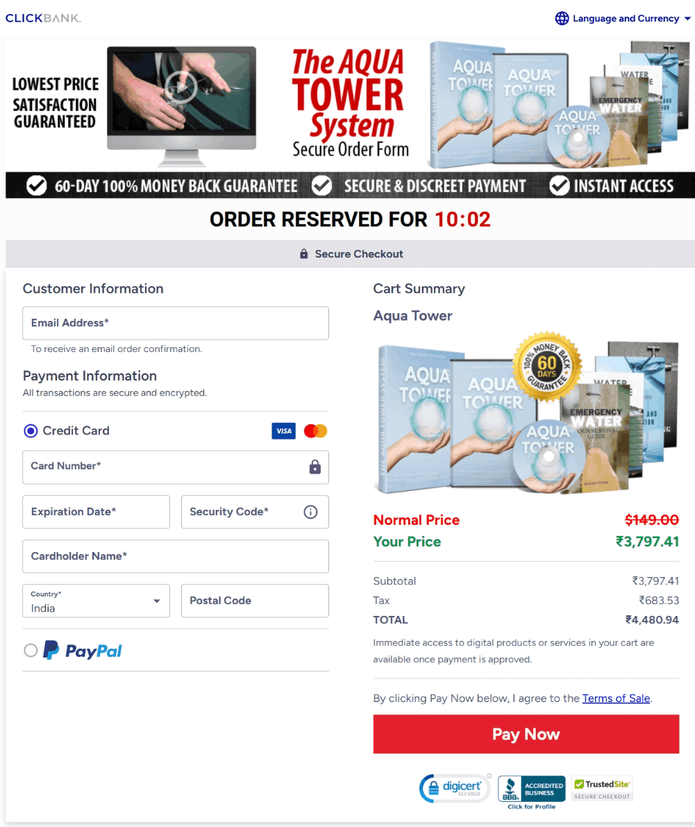 Aqua Tower What Happens